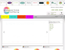 Tablet Screenshot of collectivewellbeing.com
